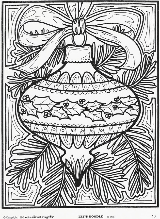 Best ideas about Free Printable Christmas Coloring Pages For Adults Only
. Save or Pin 21 Christmas Printable Coloring Pages Now.