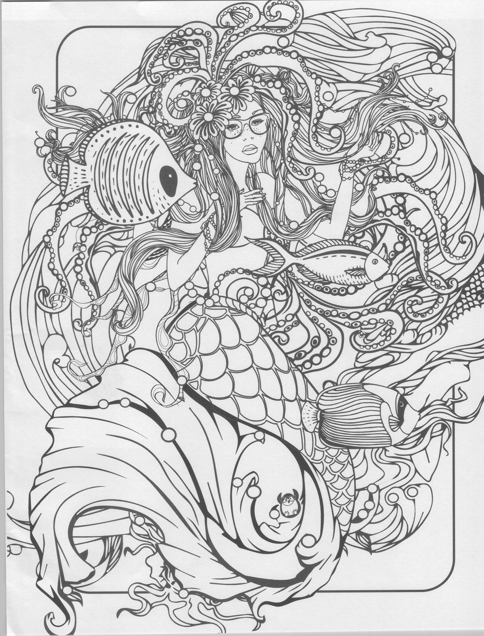 Best ideas about Free Printable Coloring Pages For Adults Mermaids
. Save or Pin Mermaid coloring page Now.