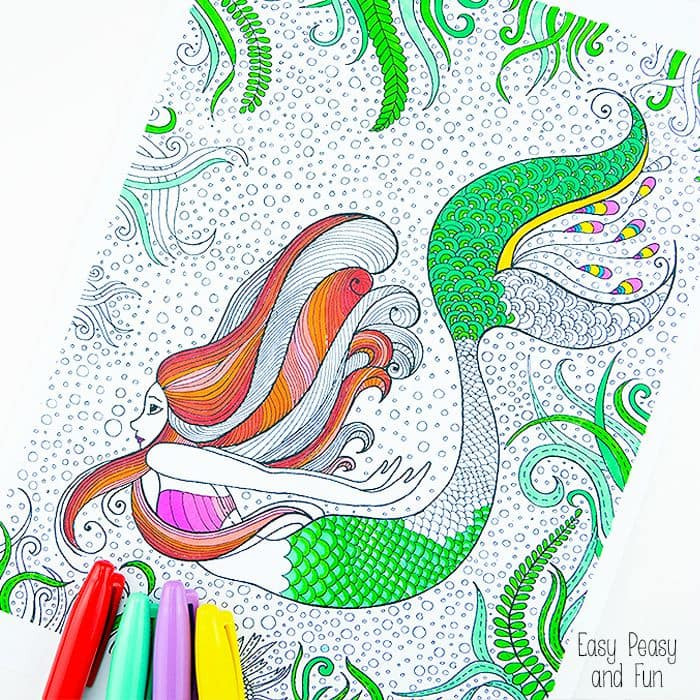 Best ideas about Free Printable Coloring Pages For Adults Mermaids
. Save or Pin Mermaid Coloring Page for Adults Easy Peasy and Fun Now.