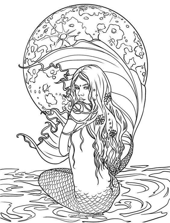 Best ideas about Free Printable Coloring Pages For Adults Mermaids
. Save or Pin Pin by Nicole Hofmann on To Be Printed Now.