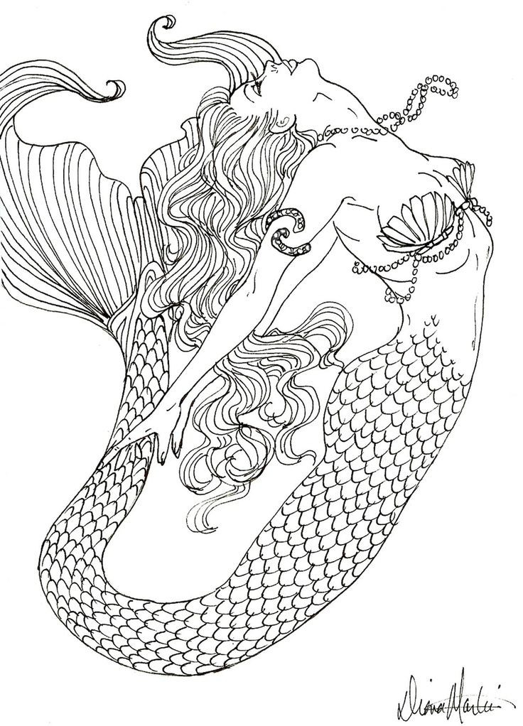 Best ideas about Free Printable Coloring Pages For Adults Mermaids
. Save or Pin Realistic Mermaid Coloring Pages Now.