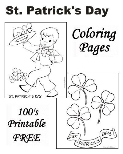 Best ideas about Free Printable Coloring Pages For St Patrick'S Day
. Save or Pin 1000 images about St Patrick s Day for Kids on Pinterest Now.