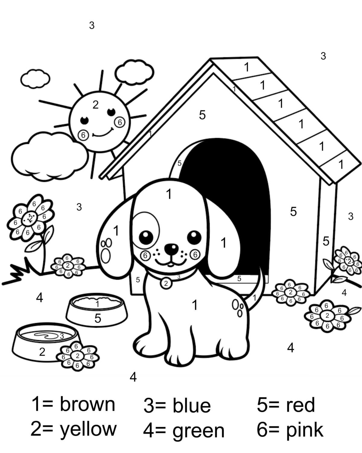 Best ideas about Free Printable Coloring Sheets By Numbers
. Save or Pin Color by number coloring page free printable My Mommy Style Now.