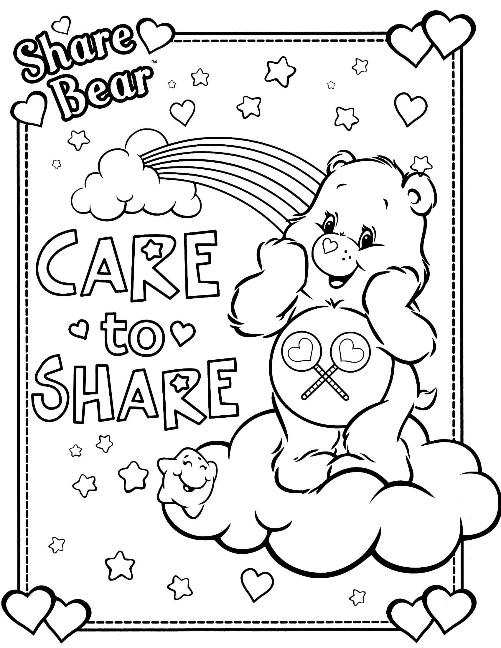 Best ideas about Free Printable Coloring Sheets Care Bears
. Save or Pin Care Bears 11 – Coloringcolor Now.