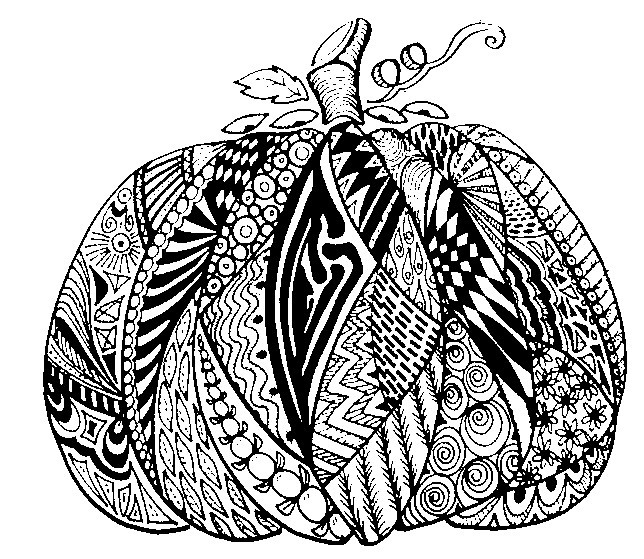 Best ideas about Free Printable Coloring Sheets For Adults Pumpkin
. Save or Pin Art Therapy coloring page autumn Pumpkin 12 Now.