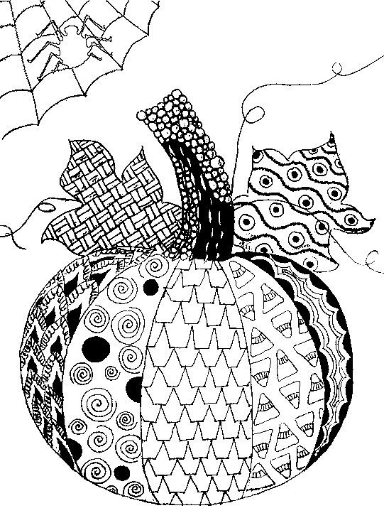 Best ideas about Free Printable Coloring Sheets For Adults Pumpkin
. Save or Pin Art Therapy coloring page halloween Pumpkin Halloween 5 Now.