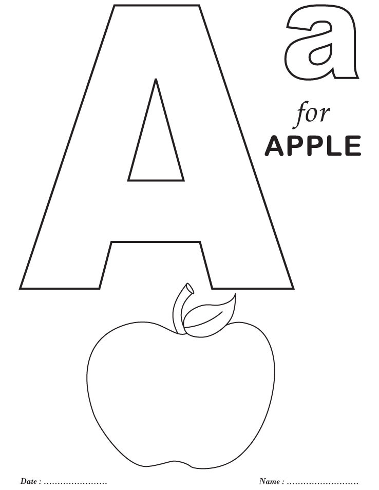 Best ideas about Free Printable Coloring Sheets For Preschoolers Alphabets
. Save or Pin Printables Alphabet A Coloring Sheets Now.