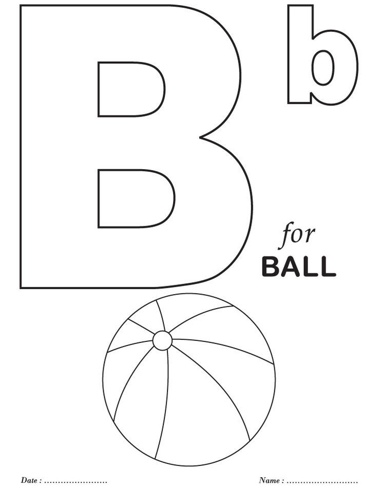 Best ideas about Free Printable Coloring Sheets For Preschoolers Alphabets
. Save or Pin Printables Alphabet B Coloring Sheets Now.