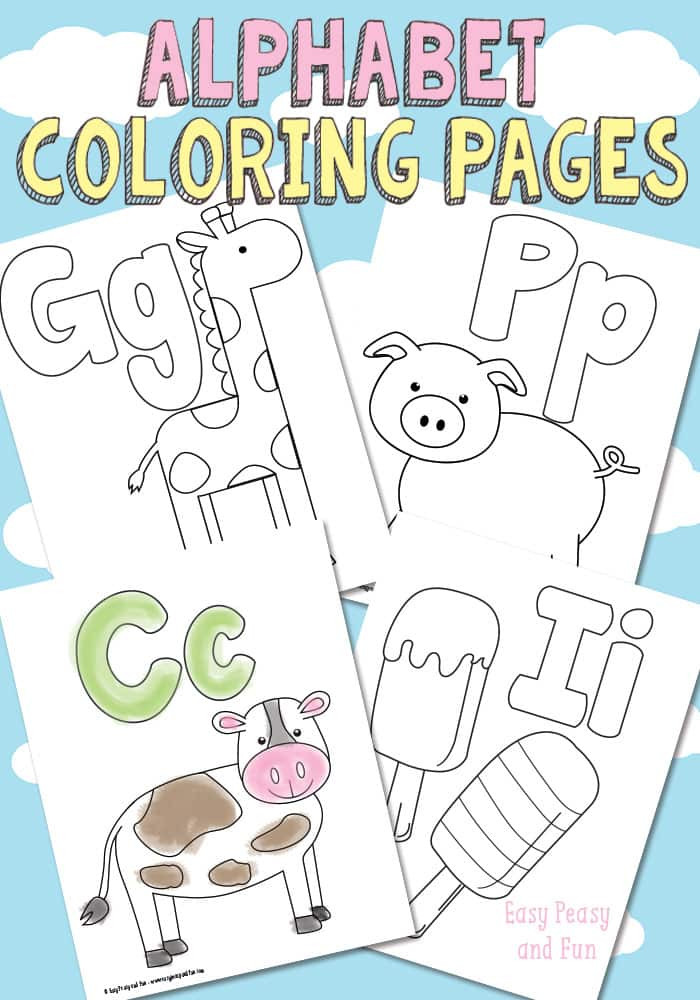 Best ideas about Free Printable Coloring Sheets For Preschoolers Alphabets
. Save or Pin Free Printable Alphabet Coloring Pages Easy Peasy and Fun Now.