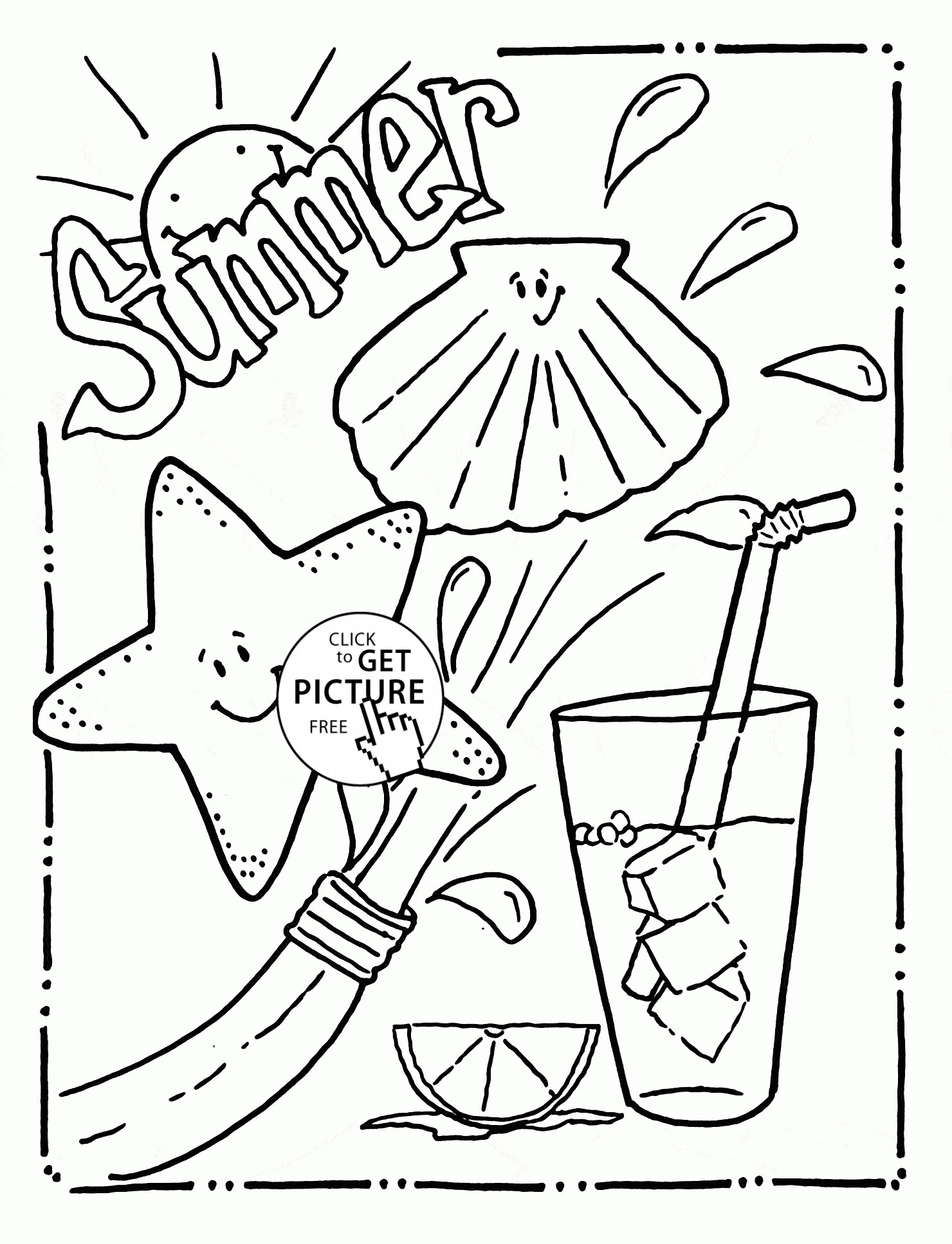 Best ideas about Free Printable Coloring Sheets Fun
. Save or Pin Summer Fun Printable Coloring Pages AZ Coloring Pages Now.