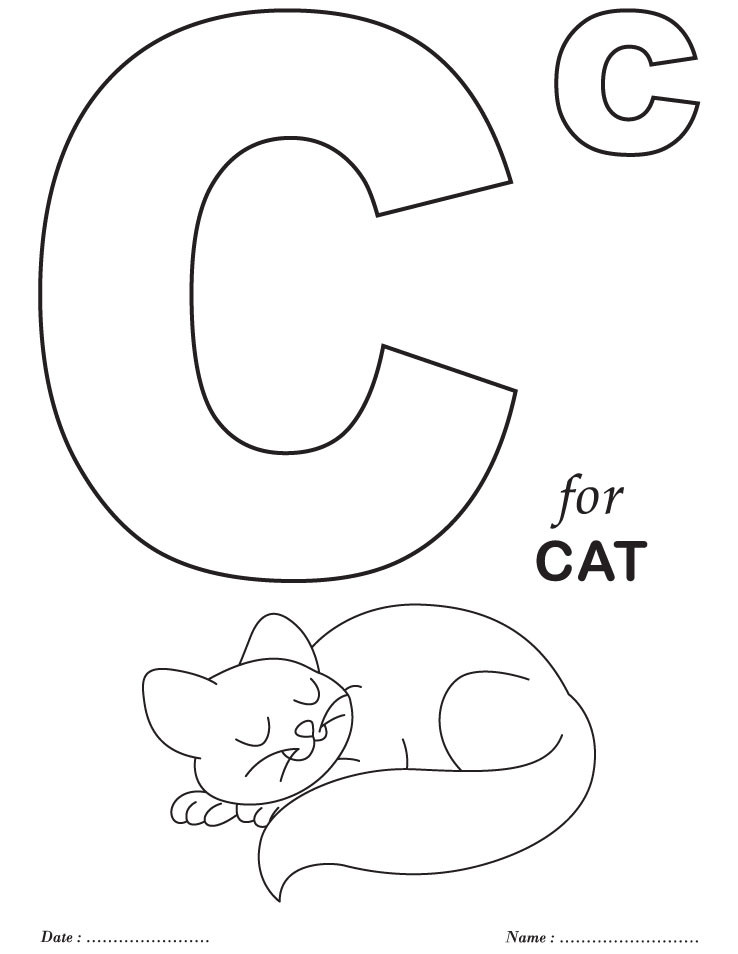 Best ideas about Free Printable Coloring Sheets Letters
. Save or Pin Preschool Coloring Pages Alphabet AZ Coloring Pages Now.