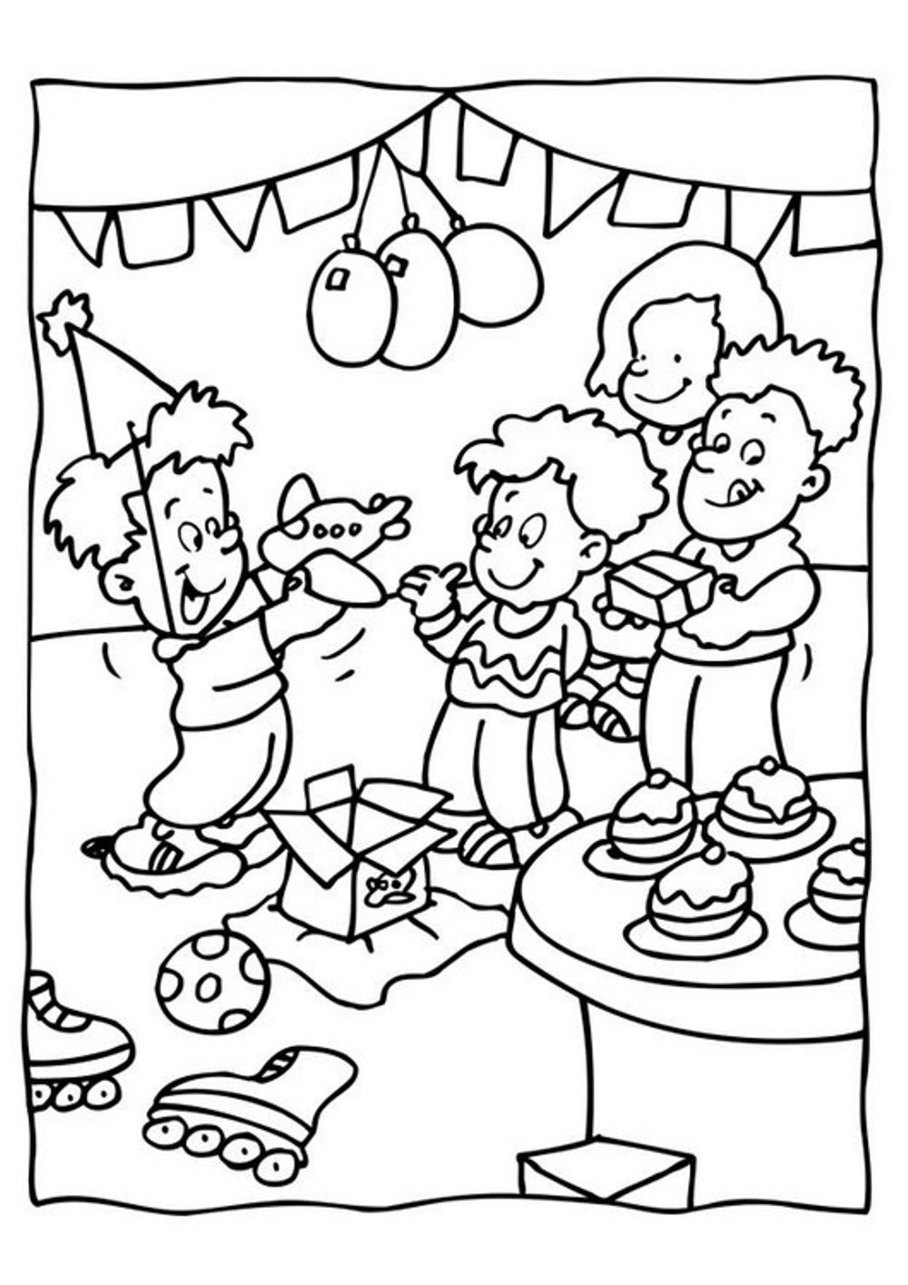 Best ideas about Free Printable Coloring Sheets Of Birthday Partiies
. Save or Pin Kids Party Free Birthday Coloring Pages Now.