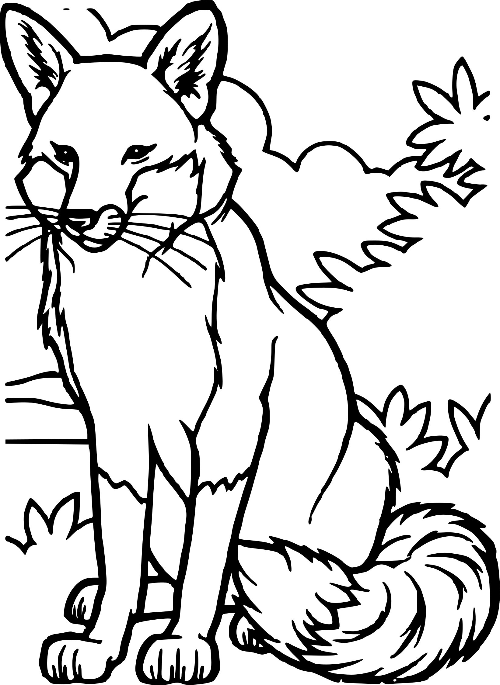 Best ideas about Free Printable Coloring Sheets Of Pictures Of Animals
. Save or Pin Coloriage renard et dessin à imprimer Now.
