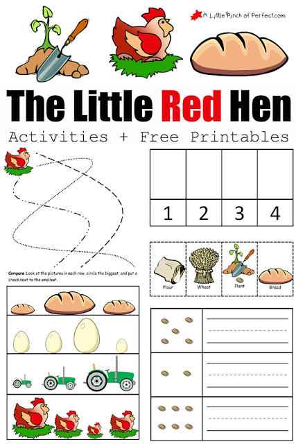 Best ideas about Free Printable Coloring Sheets Steps How To Make Pizza Kindergarten
. Save or Pin The Little Red Hen Activities and Free Printables Now.