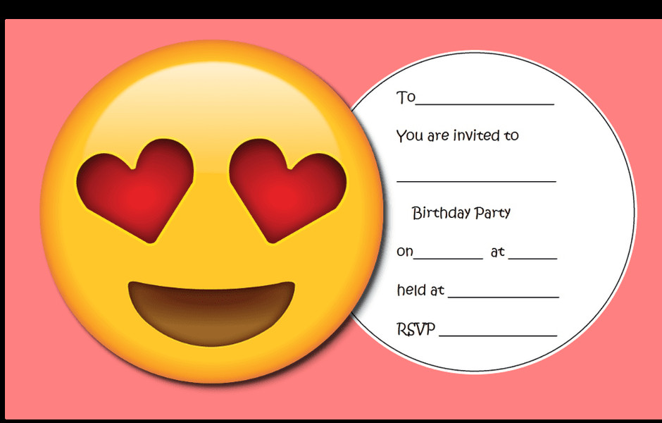 Best ideas about Free Printable Emoji Birthday Invitations
. Save or Pin Throw the ultimate emoji party Now.