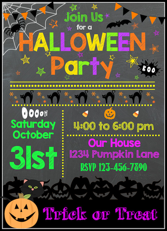 Best ideas about Free Printable Halloween Birthday Party Invitations
. Save or Pin Free Halloween Printables Kids Party Invitations Now.