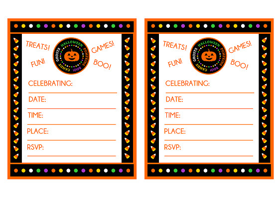 Best ideas about Free Printable Halloween Birthday Party Invitations
. Save or Pin FREE "Candy Corn" Halloween Party Printables from Now.