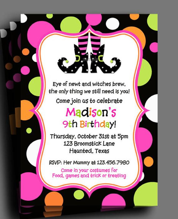 Best ideas about Free Printable Halloween Birthday Party Invitations
. Save or Pin Items similar to Halloween Invitation Printable or Printed Now.