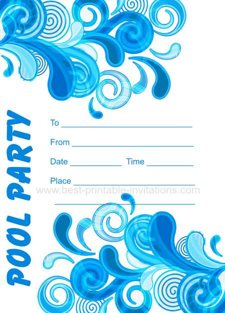 Best ideas about Free Printable Pool Party Birthday Invitations
. Save or Pin Adult Pool Party Invitations Now.
