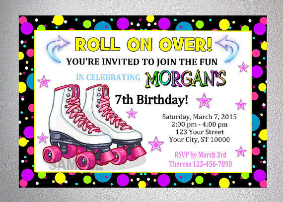 Best ideas about Free Printable Roller Skating Birthday Party Invitations
. Save or Pin Rollerskating Party Invitation Printable from Now.