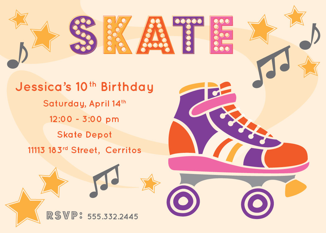 Best ideas about Free Printable Roller Skating Birthday Party Invitations
. Save or Pin river & bridge retro roller skate party invitation Now.