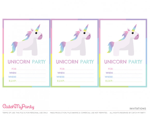 Best ideas about Free Printable Unicorn Birthday Invitations
. Save or Pin The Most Beautiful Free Unicorn Birthday Party Printables Now.