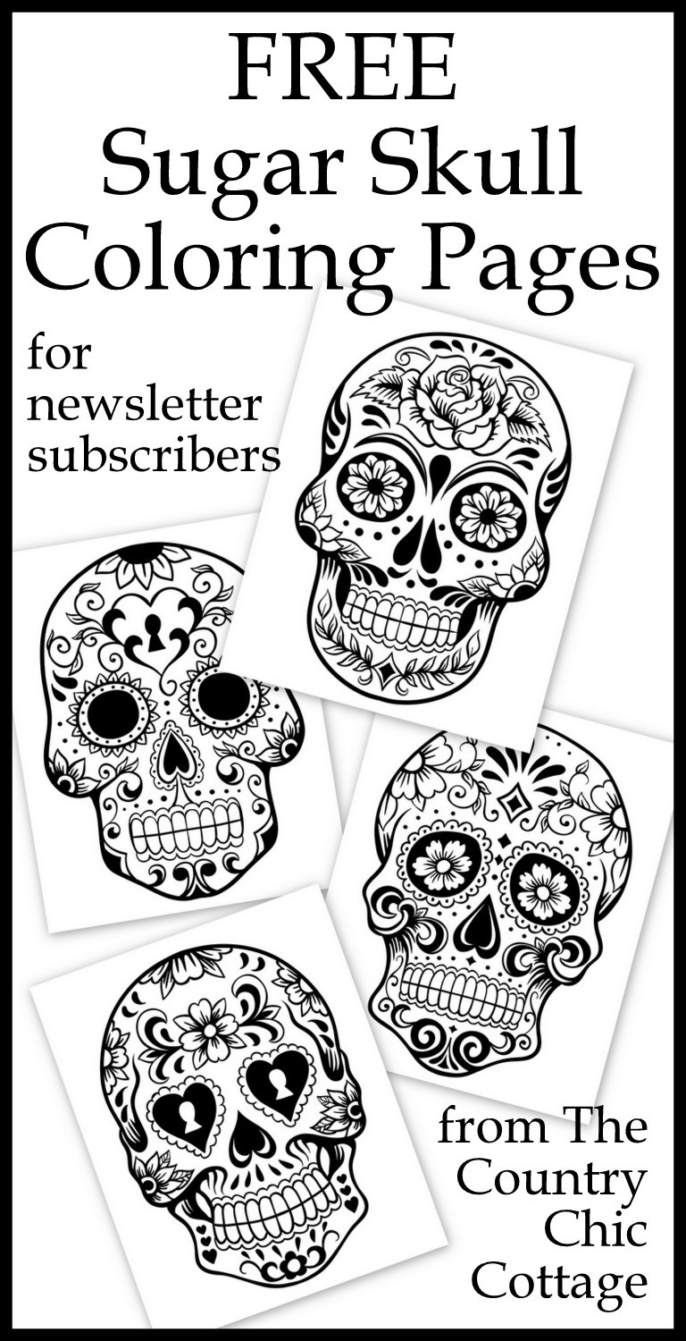 Best ideas about Free Skull Coloring Pages For Adults
. Save or Pin Free Coloring pages printables A girl and a glue gun Now.