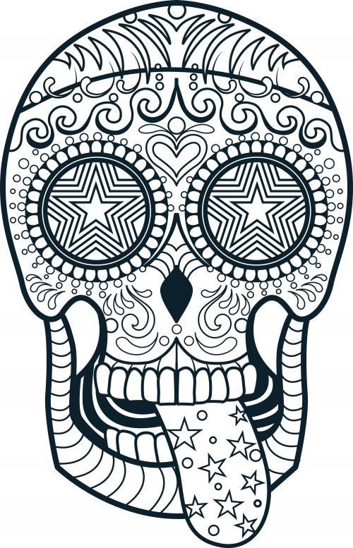 Best ideas about Free Skull Coloring Pages For Adults
. Save or Pin Sugar Skull Coloring Page 3 Now.