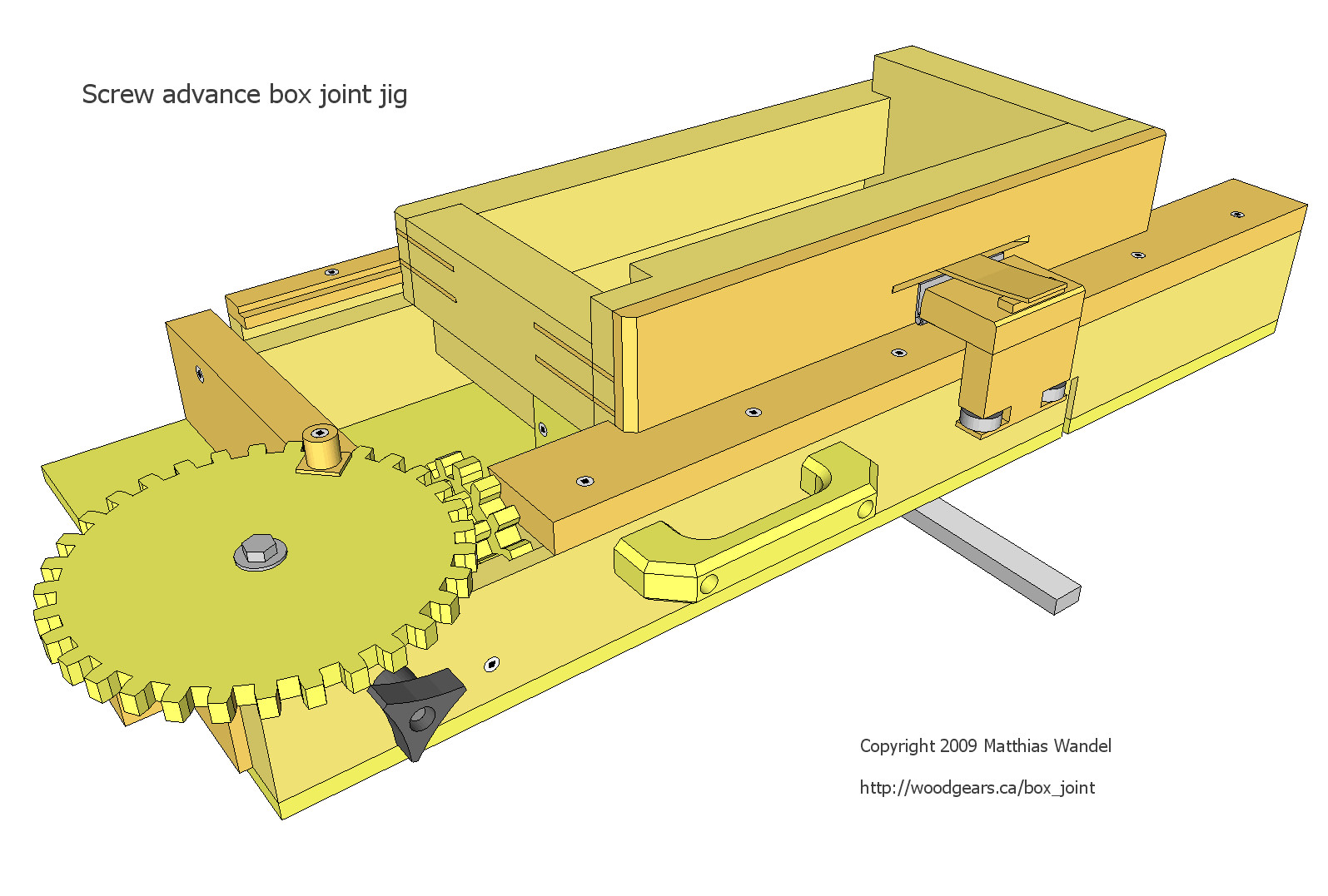 Best ideas about Free Woodworking Plans &amp; DIY Projects Pdf
. Save or Pin Screw advance box joint jig plans Now.