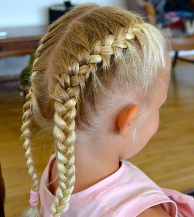 Best ideas about French Braid Hairstyles For Kids
. Save or Pin 13 Natural Hairstyles for Kids With Long or Short Hair Now.