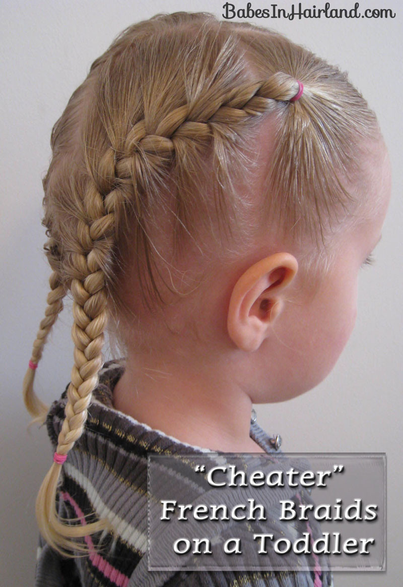 Best ideas about French Braid Hairstyles For Kids
. Save or Pin Toddler French Braids Babes In Hairland Now.