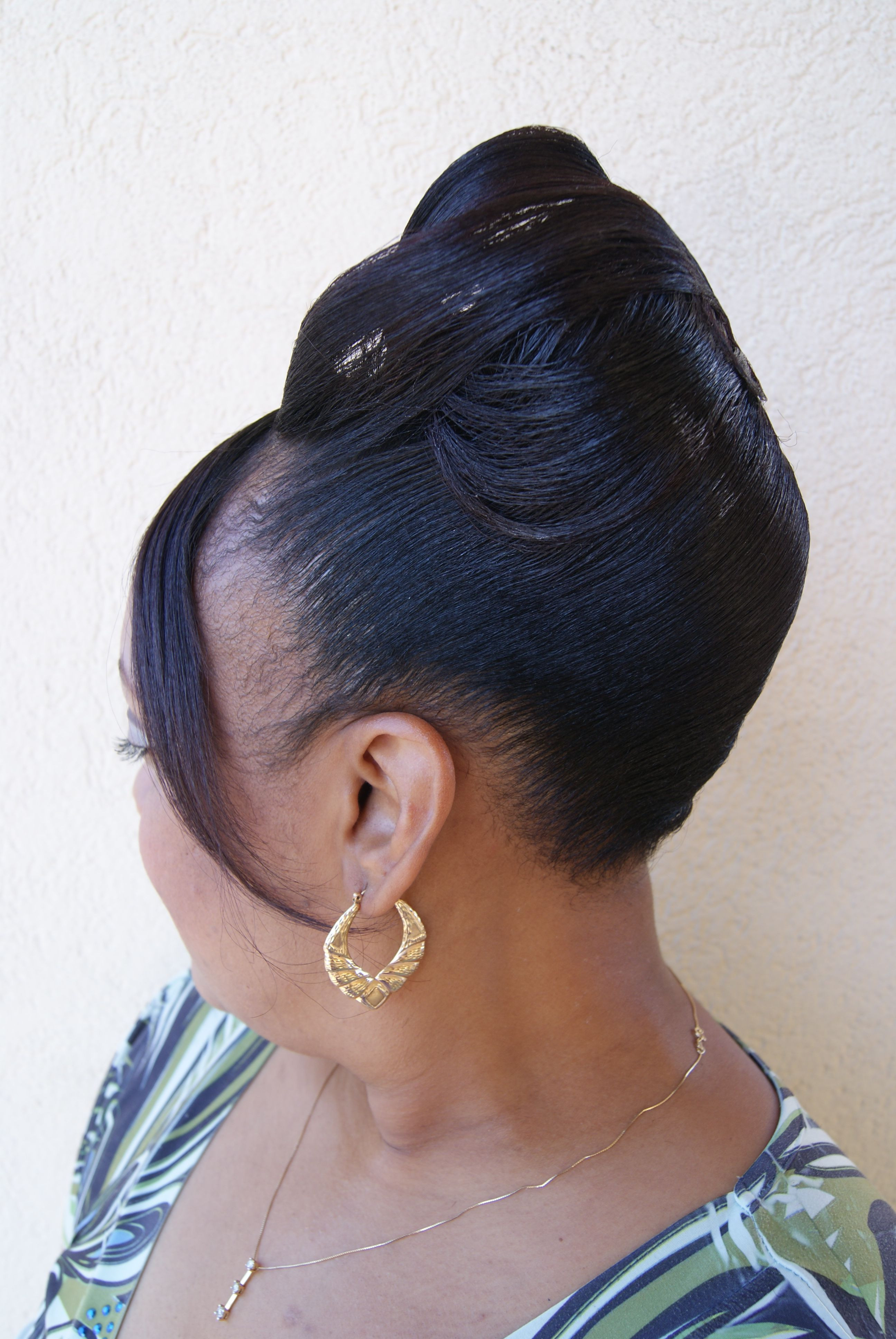 Best ideas about French Roll Hairstyle Black Hair
. Save or Pin Pin by Blond Bouffant on French Twist Now.