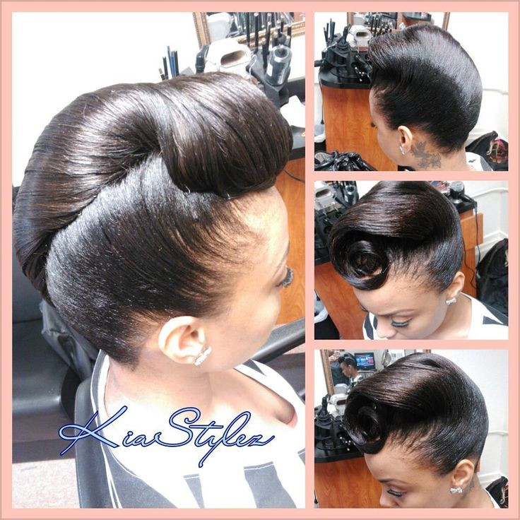 Best ideas about French Roll Hairstyle Black Hair
. Save or Pin Pin by Deidre Thompson on Hairstyles Now.