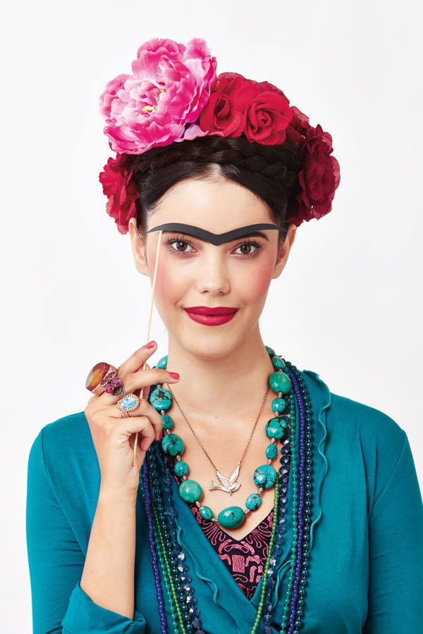 Best ideas about Frida Kahlo Costume DIY
. Save or Pin Disfraz para adultos de Frida Kahlo Las cejas tan Now.