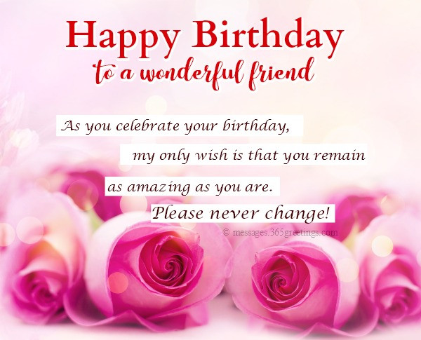 Best ideas about Friend Birthday Card Messages
. Save or Pin Happy Birthday Wishes For Friends 365greetings Now.