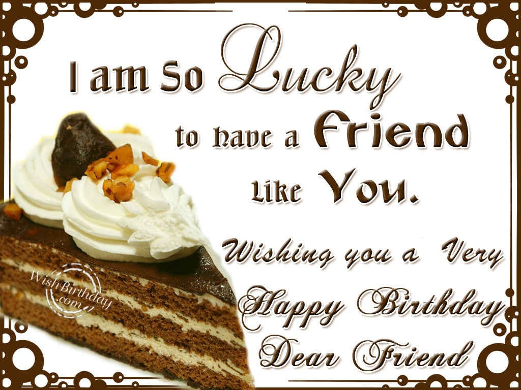 Best ideas about Friend Birthday Wishes
. Save or Pin 250 Happy Birthday Wishes for Friends [MUST READ] Now.