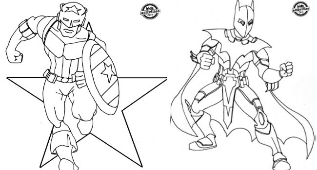 Best ideas about Friendly Super Heros Coloring Pages For Boys
. Save or Pin Superhero Inspired Coloring Pages Now.