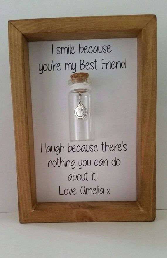 Best ideas about Friendship Gift Ideas
. Save or Pin Humorous personalised t for friend Real wood frame Now.