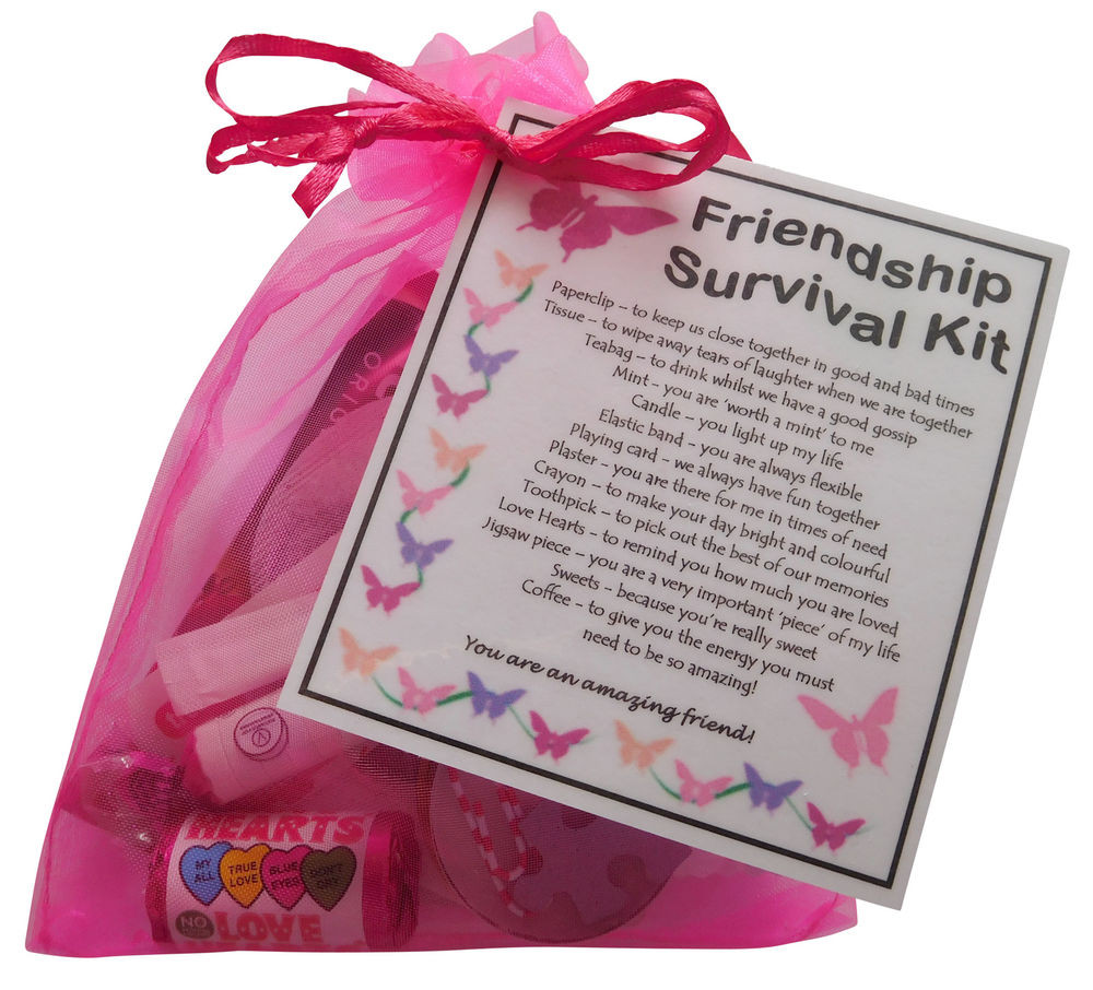 Best ideas about Friendship Gift Ideas
. Save or Pin Friendship BFF Best Friend Survival kit t unique Now.