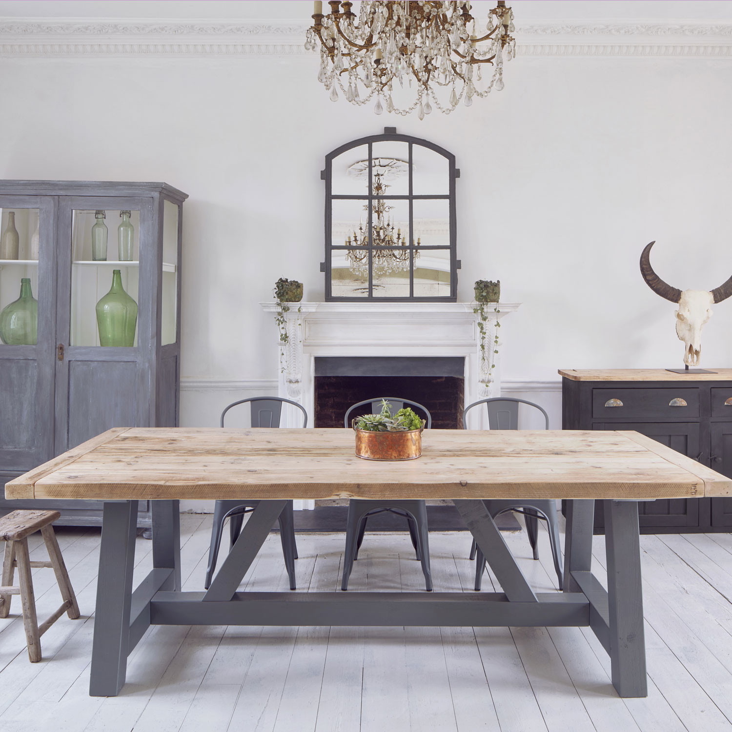 Best ideas about From The Dining Table
. Save or Pin Salvaged Timber Industrial Reclaimed Dining Table Now.