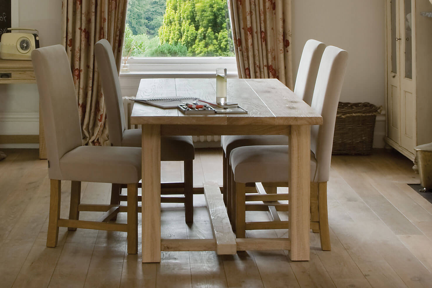 Best ideas about From The Dining Table
. Save or Pin The Farmhouse Oak Dining Table by Indigo Furniture Now.