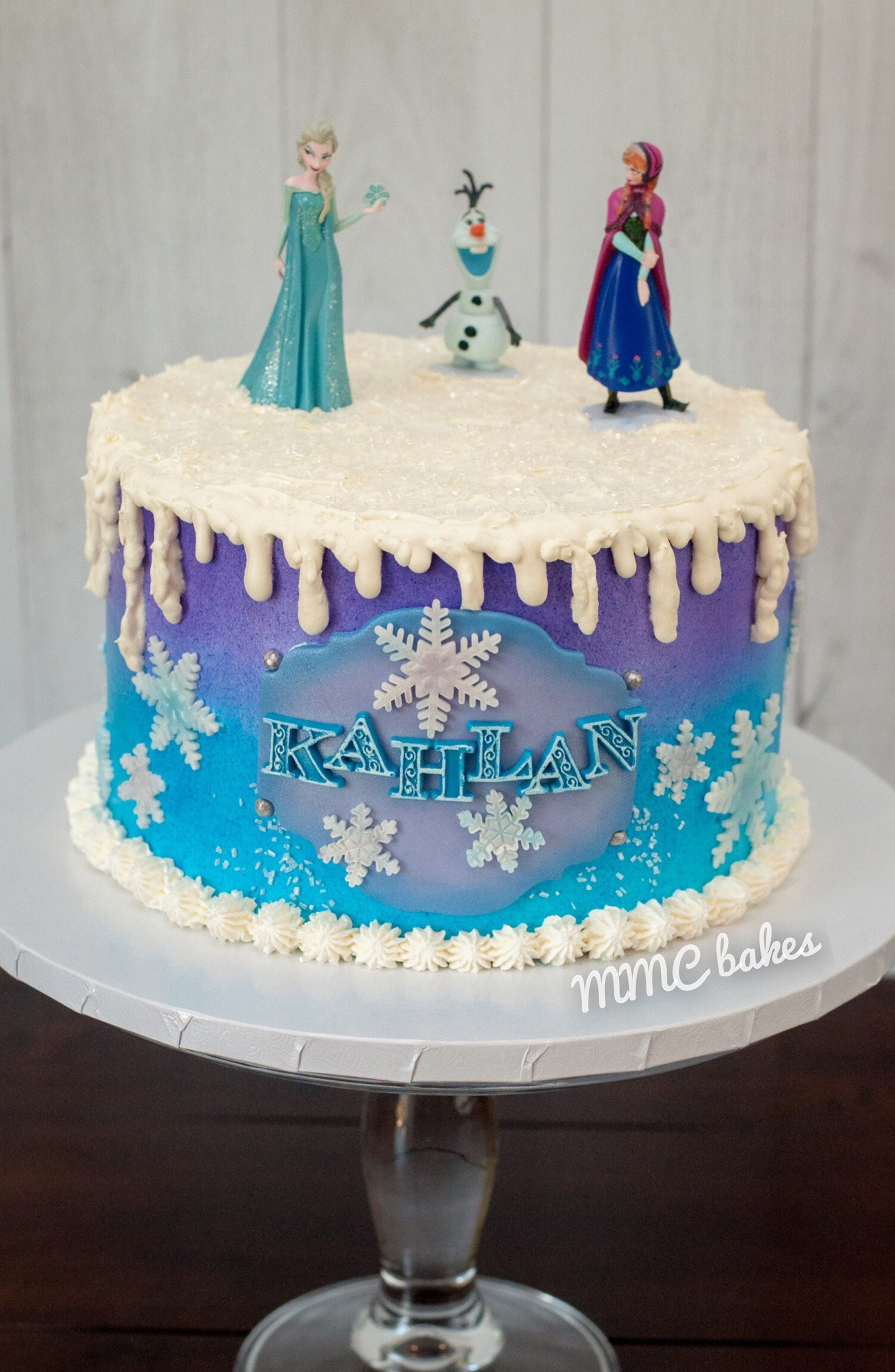 Best ideas about Frozen Birthday Cake
. Save or Pin Frozen Birthday Cake – MMC Bakes Now.