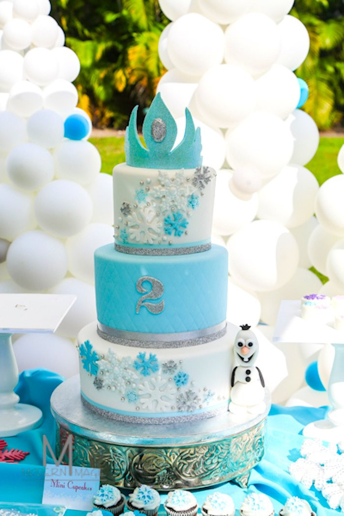 Best ideas about Frozen Birthday Cake
. Save or Pin BRRRR Frozen Party Ideas B Lovely Events Now.