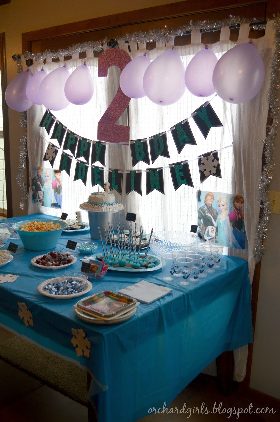 Best ideas about Frozen Birthday Decorations
. Save or Pin Orchard Girls FREE Frozen Birthday Party Invitations and Now.
