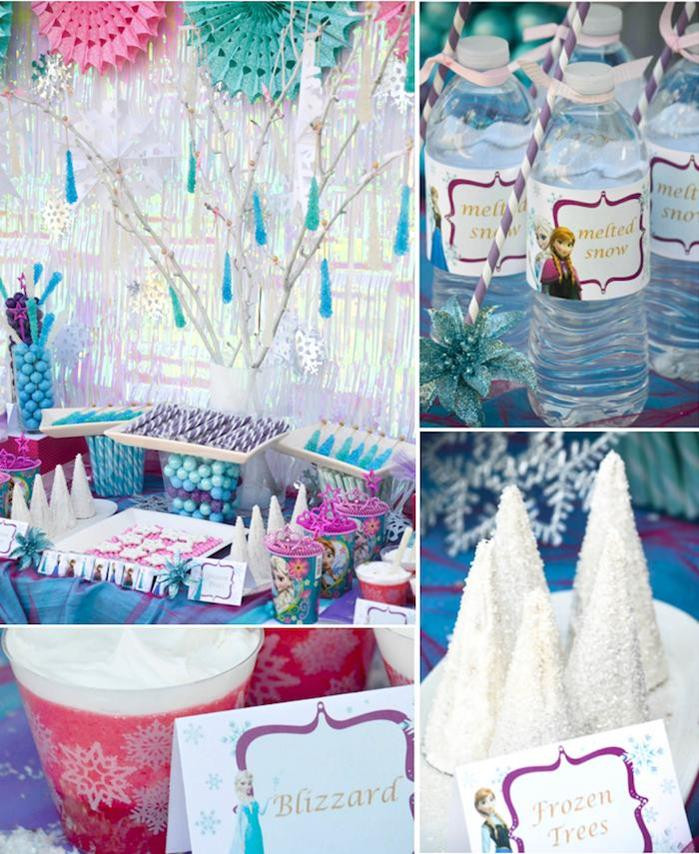 Best ideas about Frozen Birthday Decorations Ideas
. Save or Pin Kara s Party Ideas Disney s Frozen Themed Birthday Party Now.