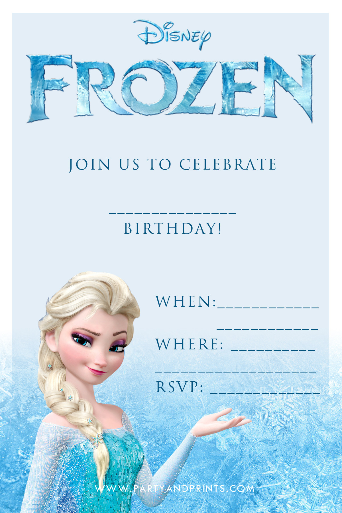 Best ideas about Frozen Birthday Invitations Wording
. Save or Pin 20 Frozen Birthday Party Ideas Now.