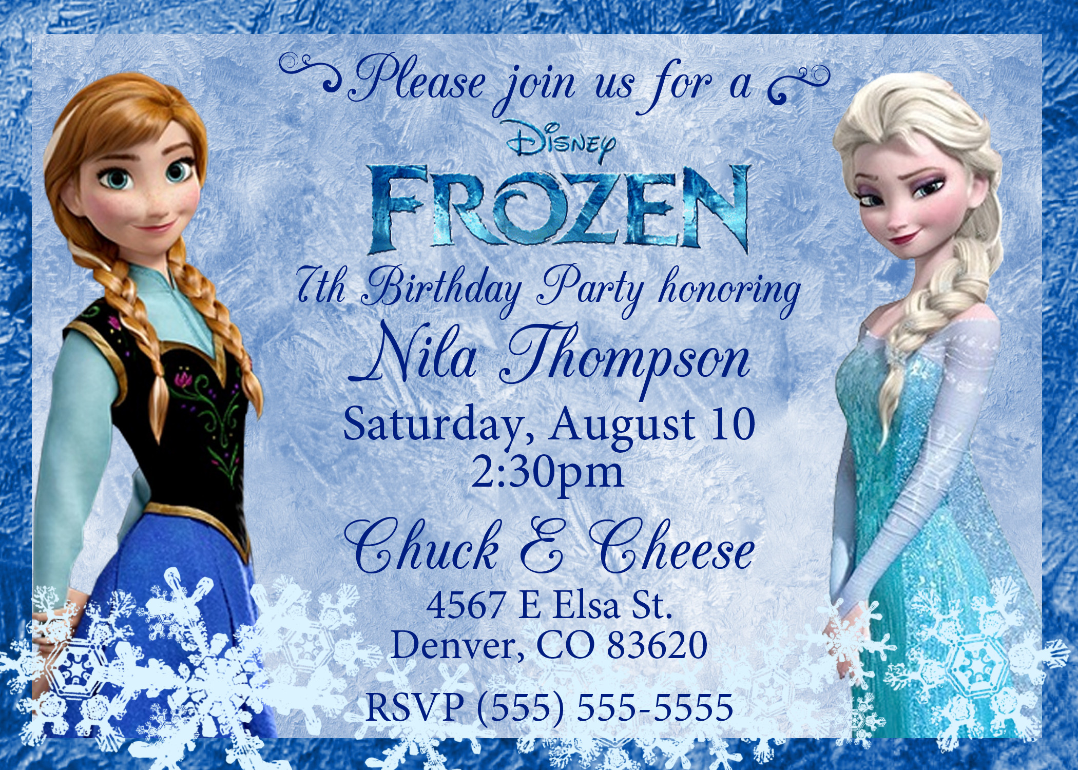 Best ideas about Frozen Birthday Invitations Wording
. Save or Pin Frozen 2013 Birthday Invitation Now.