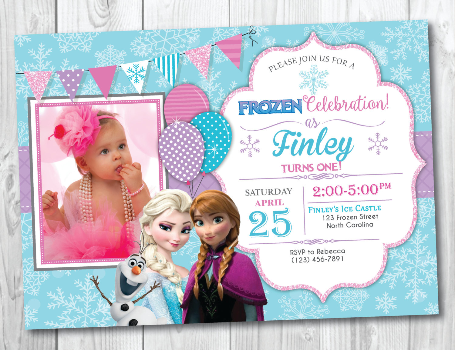 Best ideas about Frozen Birthday Invitations Wording
. Save or Pin Frozen Birthday Invitation Printable With Frozen Now.