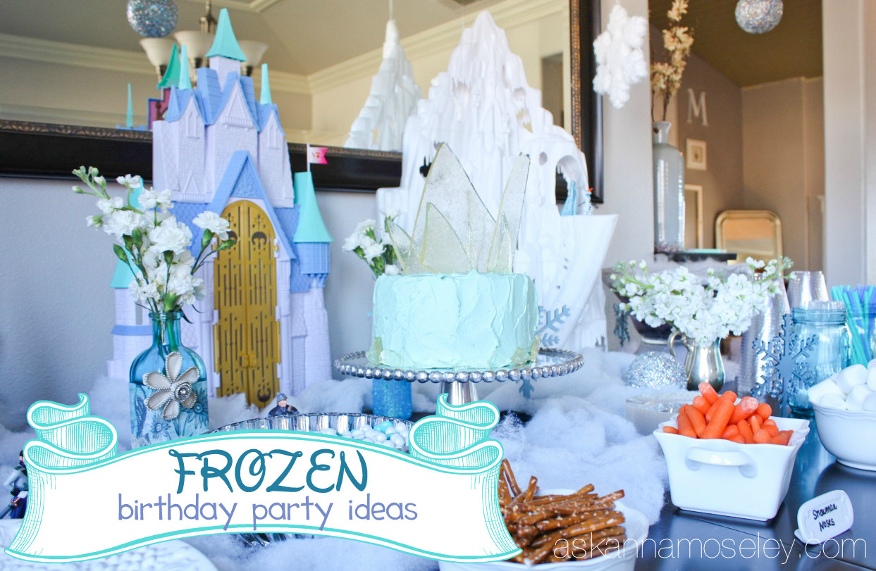 Best ideas about Frozen Birthday Party Decorations
. Save or Pin Frozen Birthday Party Ask Anna Now.