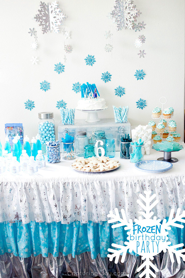 Best ideas about Frozen Birthday Party Decorations
. Save or Pin Frozen Birthday Party Capturing Joy with Kristen Duke Now.